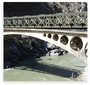 Fabricación de puente Bailey de acero prefabricado al mejor precio para construcción 